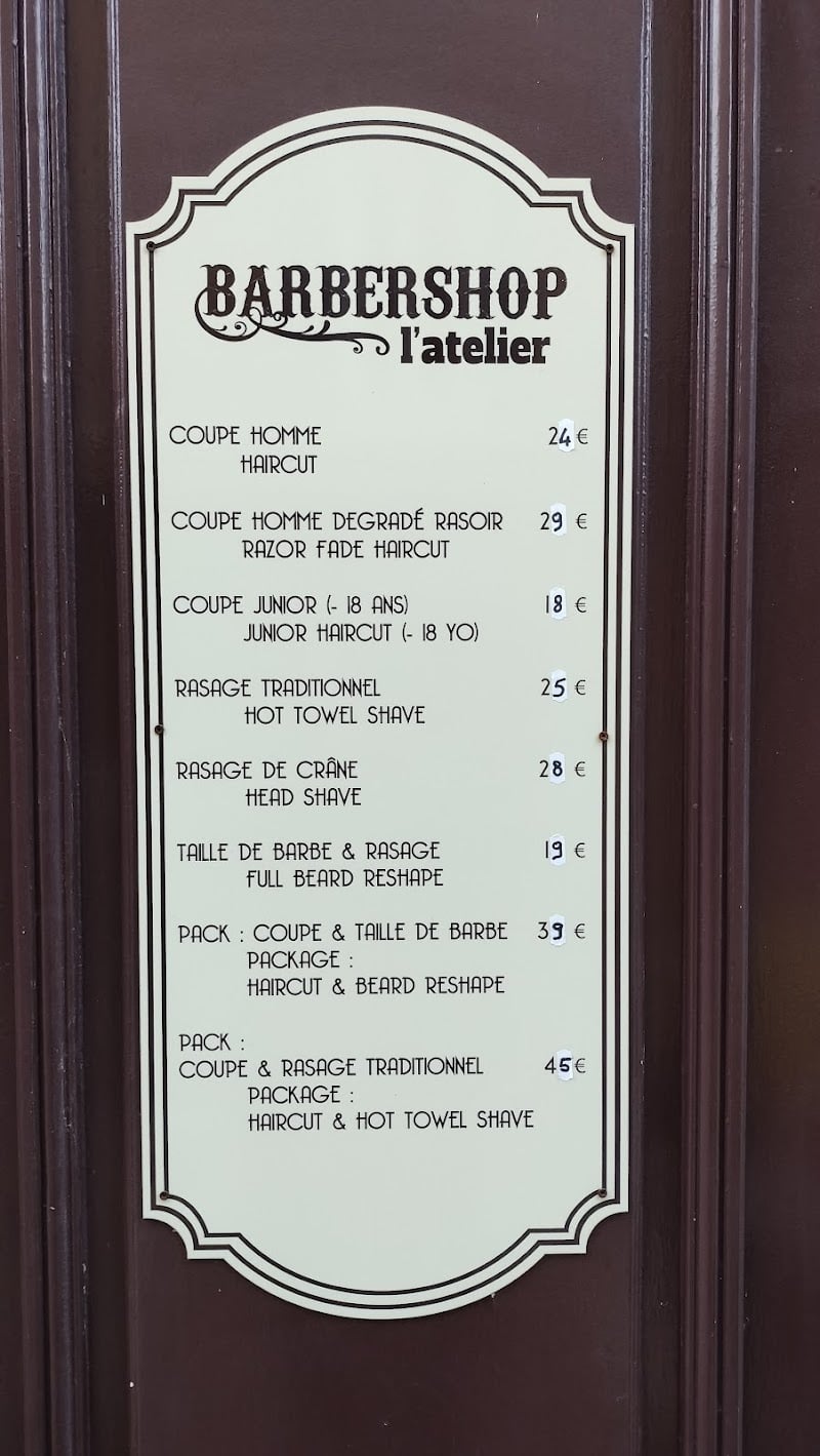 L'Atelier Barbershop — galerie 3